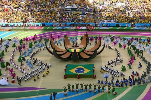 World Cup 2014: Vivid opening ceremony - ảnh 1